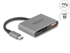 Scheda Tecnica: Delock USB-c Card Reader For Sd And Micro Sd Memory Cards + - USB 10GBps Type-a Port And USB Type-c Pd 2.0 85 W