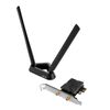 Scheda Tecnica: Asus WiFi 7 PCI-E Adapter with 2 external antennas - and magnetized base, supporting 6GHz band