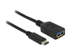 Scheda Tecnica: Delock ADApter Superspeed USB (USB 3.1, Gen 1) - USB Type-c Male > USB Type Female 15 Cm Black