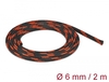 Scheda Tecnica: Delock Braided Sleeve Stretchable - 2 M X 6 Mm Black-red