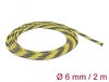 Scheda Tecnica: Delock Braided Sleeve Stretchable - 2 M X 6 Mm Black-yellow