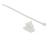 Scheda Tecnica: Delock Cable Clamp - 37 X 18 Mm + Cable Tie L 300 X W 4.8 Mm White