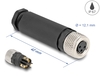 Scheda Tecnica: Delock M8 Connector -coded 3 Pin Female For Mounting With - Screw Connection