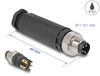 Scheda Tecnica: Delock M8 Connector -coded - 4 Pin Male For Mounting With Screw Connection