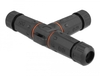 Scheda Tecnica: Delock Cable Connector T-shape For Outdoor 2 Pin, Ip68 - Waterproof, Screwable, Cable Diameter 4.5 - 7.5 Mm Black