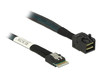 Scheda Tecnica: Delock Cable Slim SAS Sff-8654 4i > Mini SAS HD Sff-8643 50 - Cm