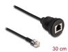 Scheda Tecnica: Delock Cable Rj12 Plug To Rj12 Jack For Installation 30 Cm - Black