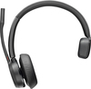Scheda Tecnica: HP Cuffie Poly Voyager 4310, Voyager 4300 UC series, con - microfono, over ear, Bluetooth, senza fili, cablato, USB-A