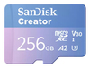Scheda Tecnica: SanDisk Creator Microsd - 256GB