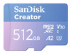 Scheda Tecnica: SanDisk Creator Microsd - 512GB