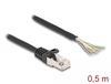 Scheda Tecnica: Delock Cable Rj50 Male To Open Wire Ends S/FTP - 0.5 M Black