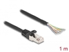 Scheda Tecnica: Delock Cable Rj50 Male To Open Wire Ends S/FTP - 1 M Black