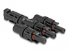 Scheda Tecnica: Delock Dl4 Solar Connectors - 1 X Male To 3 X Female