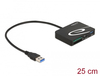 Scheda Tecnica: Delock Card Reader For Xqd / Sd / Micro Sd Memory Cards + - USB Type-a Port