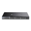 Scheda Tecnica: TP-Link SG6654XHP - OmADA 48-portgigabit Stackable L3 - Managed PoE+ Switch + 6 10ge Sfp+ Slots, 48x Gigabit PoE