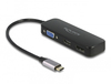Scheda Tecnica: Delock USB Type-c ADApter To VGA / HDMI / Dp 4k 60 Hz - 