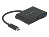 Scheda Tecnica: Delock USB Type-c ADApter To HDMI 4k 30 Hz With USB Type-a - And USB Type-c Pd