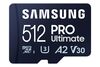 Scheda Tecnica: Samsung Pro Ultimate Mb-my512sa, Scheda Flash - (ADAttatore A Sd In Dotazione), 512GB, A2 / Video Class V3