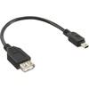 Scheda Tecnica: InLine ADAttatore USB 2.0 Type-a Femmina Mini 5pin USB 2.0 - Type-a Maschio, Posizionato Su Cavo Da 0.2m