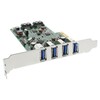 Scheda Tecnica: InLine Scheda USB 3.0 + SATA Host Controller, 4x USB 3.0 + - 2x SATA 6GB/s, PCIe ( Pci-express )