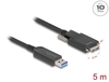 Scheda Tecnica: Delock Active Optical Cable USB 10GBps Type-a Male To Type - Micro-b Male With Screws 5 M