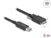 Scheda Tecnica: Delock Active Optical Cable USB 10GBps Type-a Male To Type - Micro-b Male + Screws 5 M