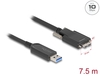 Scheda Tecnica: Delock Active Optical Cable USB 10GBps Type-a Male To Type - Micro-b Male + Screws 7.5 M