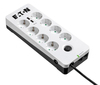Scheda Tecnica: EAton Predection Box 8 Tel@ DIN, 10A, Ingresso: Schuko - Uscite: (8) Schuko, linea telefonica e 2x USB