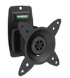 Scheda Tecnica: DIGITUS Wall Mount for LCD/LED monitor up to 27" +-60 - swivel, 360 Redate, 15kg max, VESA 100x100