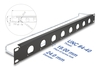 Scheda Tecnica: Delock 19" D-type Patch Panel With Strain Relief 8 Port 1U - Black