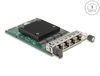 Scheda Tecnica: Delock Ocp 3.0 Card To 4 X RJ45 Gigabit LAN - 