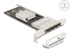 Scheda Tecnica: Delock Pci Express X4 Card To 4 X Sfp Slot Gigabit LAN I350 - 