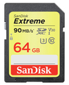 Scheda Tecnica: SanDisk Extreme Scheda Flash - 64GB Video Class V30 / Uhs Class 3 / Class10 Uhs I Sdxc