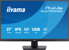 Scheda Tecnica: iiyama 27", 68.6cm, 1920 x 1080, 16:9, 597.9 x 336.3mm - 611.5 x 435 x 189mm, 3.8kg