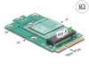 Scheda Tecnica: Delock Adapter Mini PCIe Male To M.2 Key Slot - 