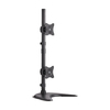 Scheda Tecnica: EAton Tripp Lite Series Dual Vertical Flat Screen Desk - Mount Monitor Stand Clamp Swivel Tilt 15 To 27 Flat Screen