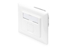 Scheda Tecnica: DIGITUS Cat 6a Network Outlet 1xRJ45 Class Ea Lsa 8 - Directionsl