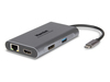 Scheda Tecnica: Hamlet Docking Station USB-c Pd 85w 3xUSB 3.0 + LAN Giga + - HDMI + Dp