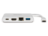 Scheda Tecnica: Hamlet Dockstation USB-c Pd In/out + HDMI+lan Giga+ USB3.0 - Port