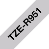 Scheda Tecnica: Brother 24mm Black / Silver Ribbon Tape - 