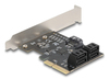 Scheda Tecnica: Delock Pci Express X4 Card To 5 Port SATA Controller - Low - Profile Form Factor