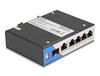 Scheda Tecnica: Delock Industrial Gigabit Ethernet Switch 4 Port PoE 1 Port - RJ45 1 Port Sfp For Din Rail