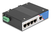 Scheda Tecnica: Delock Industrial Gigabit Ethernet Switch 5 Port RJ45 For - Din Rail