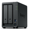 Scheda Tecnica: Synology NAS Tower 2x SATA, 2x NVMe, Max 40 Cam, Ryzen - R1600, 4GB Ecc, 2.5GBe, USB, eSATA, 2 Lic