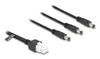 Scheda Tecnica: Delock Cable Mini-fit 4.2 Mm 6 Pin Male To 3 X Dc 5.5 X 2.5 - Mm Male 1 M Black