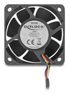 Scheda Tecnica: Delock Axial Fan 24 V Dc - 60 X 60x25 Mm Black