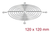 Scheda Tecnica: Delock Fan Grill - 120x120 Mm Silver