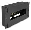 Scheda Tecnica: Delock 10" Circuit-breaker Strip With Cover And Din Rail 3U - Metal Black