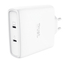 Scheda Tecnica: Trust Maxo Alimentatore - 2 Porte USB-c Gan 100w - Plastica Riciclata 50% - Bianco