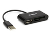 Scheda Tecnica: Hamlet XZR101UA USB 2.0, USB Type A, SD/MicroSD, 54 25 - 12 mm, 13 g
